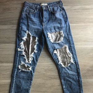 TopShop ChainMail Jeans
